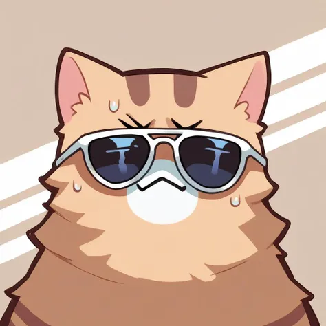 score_9, score_8_up, score_7_up, source_anime,  <lora:discord_nekonekonekone_ponyXL:1> animal focus, no humans, nekoemoji, cat, sweatdrop, sunglasses,