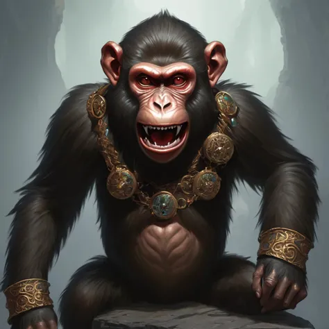 evil monkey in fantazy, dungeons and dragons, highly detailed <lora:dungeons_and_dragons_xl_v2:1>