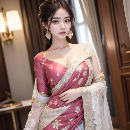 laurels,goyain,jewelled,luxurious clothes,stunning beauty,there are many kinds of styles,<lora:5ç¯:1>,