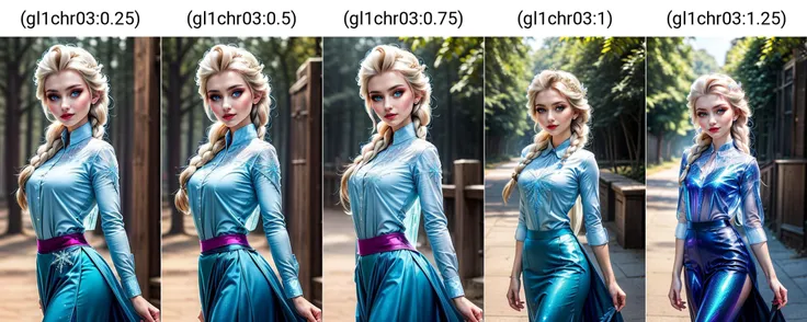 elsa, elsa from frozen, (blue dress), 1girl, holding a magic ice spell, wearing a mechanical mask, (gl1chr03:0.25), (masterpiece, best quality, good quality:1.4), masterpiece, intricate details,  (shirt:1.5), (white shirt), pants, skirt, cute face, detaile...