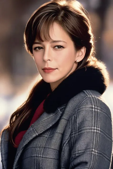 jamie_lee_curtis, woman, portrait, 1980s style, winter coat, outside, bokeh, 8k, highly detailed, cinematic,
<lora:jamie_lee_curtis-000004:0.7>