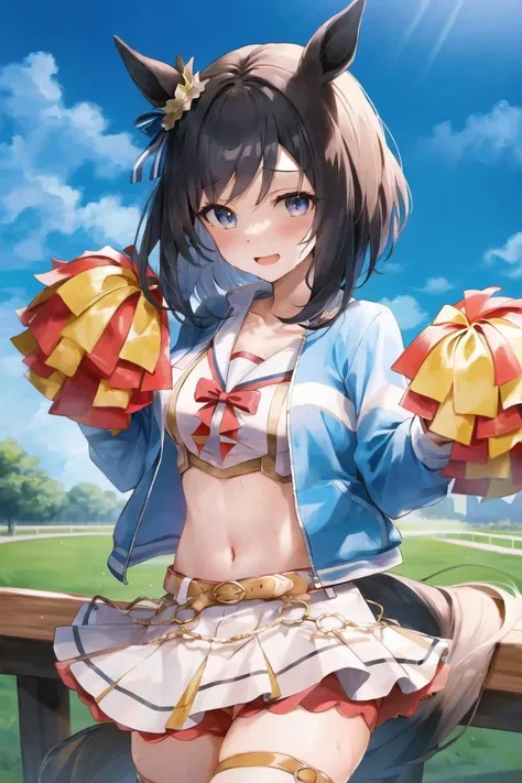 RUN&WIN cheerleader costume from Umamusume ウマ娘