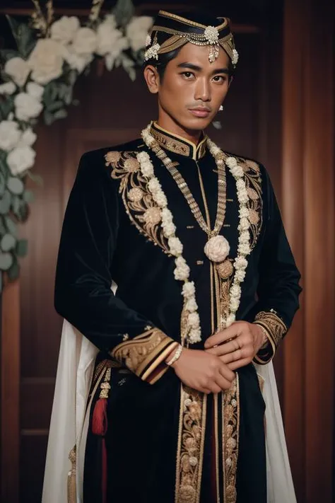 Javanese Traditional Man's Wedding Dress (Indonesia)