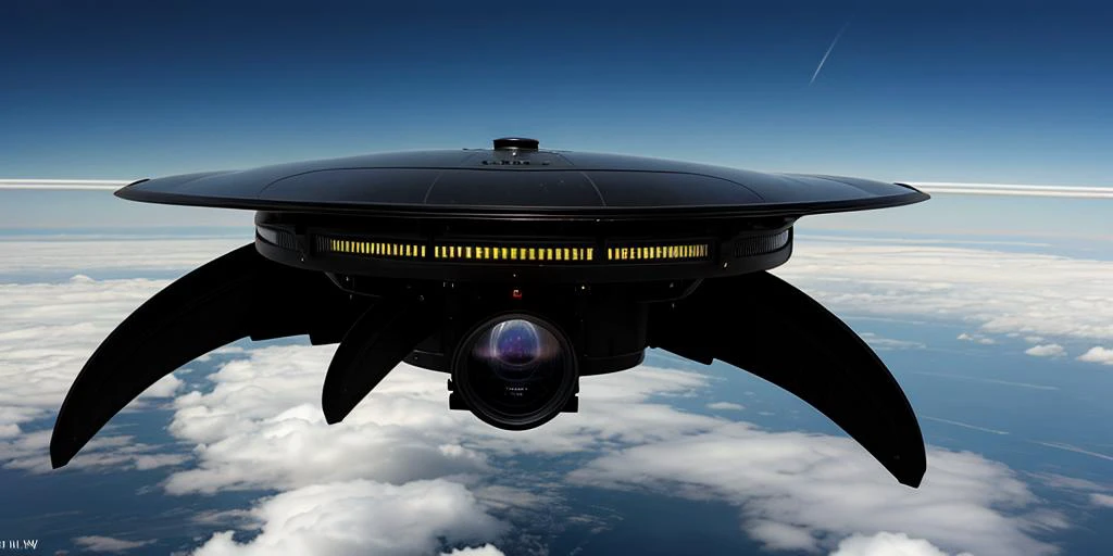 (((Ultra-HD-details, Ultra-HD-detailed, Ultra-HD-physically-realistic, top-notch))) physical-ufo, flying-in-the-sky, designer-quality