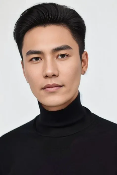 Portraits of Asian men