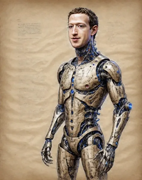 Mark Zuckerberg SDXL