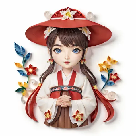 papercut SDXL 衍纸术 剪纸 纸艺 paper quilling 十二生肖