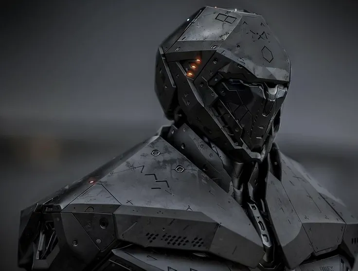 (dark shot:1.4), 80mm, a close up of a robot type object, cgsociety unreal engine, metal gear movie still, full body cgsociety, robotic, war robot, symmetry! futuristic robotic, military drone, trmnt, <lora:terminate_yiu_v10:0.8>, soft light, sharp, exposure blend, medium shot, bokeh, (hdr:1.4), high contrast, (cinematic, teal and orange:0.85), (muted colors, dim colors, soothing tones:1.3), low saturation, (hyperdetailed:1.2), (noir:0.4)