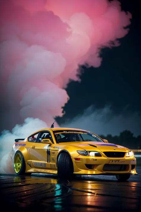 Drifting car