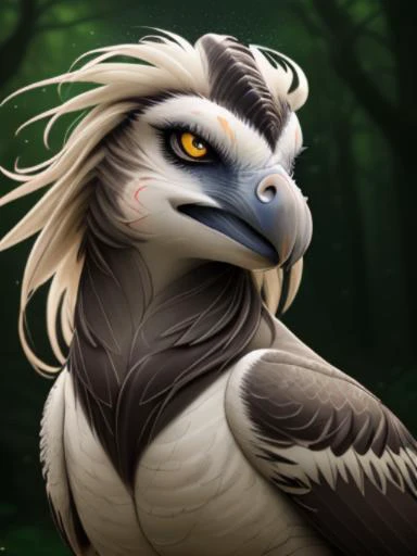 photo RAW, full color portrait, A beautiful female gryphons in her natural habitat, masterpiece, award winning photography, lighting, perfect composition, high detail, hyper realistic, even natural lighting, epic, pretty makeup, flowing hair,