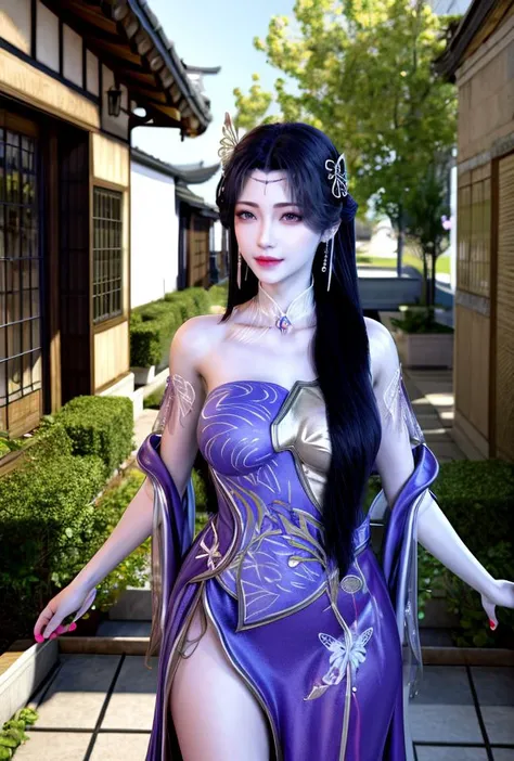 这个虚拟人有点像云曦[国漫女神系列] This virtual girl looks a bit like Yun Xi [Chinese comic goddess]