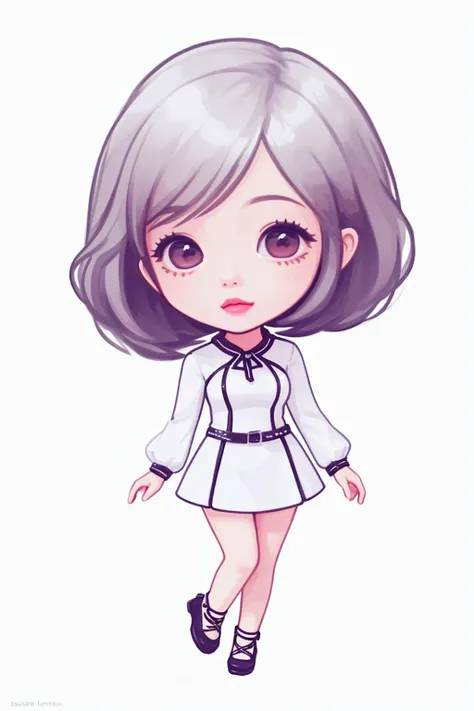 ((((ultra illustrated style:1.0)))),best quality,best animated,masterpiece,ray tracing, global illumination,chibi,1girl, solo, standing, looking at viewer,full body,white background,simple background,<lora:chibi:1>