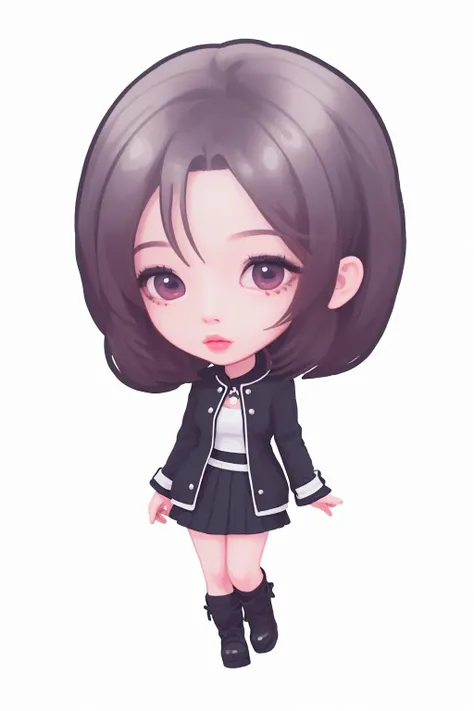 ((((ultra illustrated style:1.0)))),best quality,best animated,masterpiece,ray tracing, global illumination,chibi,1girl, solo, standing, looking at viewer,full body,white background,simple background,<lora:chibi:1>