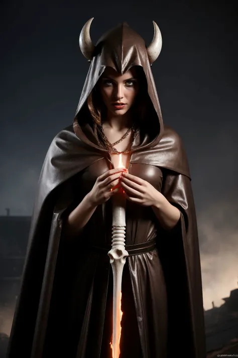 (style-swirlmagic:0.8), pale skin, portrait, (BoneyardAI, bone theme:1.1) (bloody scars:0.7), looking down, solo, upper body, dynamic pose, detailed background, madness in eyes, hovering in the air, necromancer, villain, eye shadow, red clouds, casting a s...