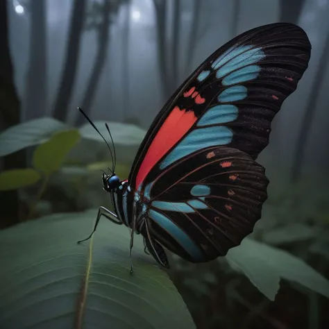 a eerie butterfly,  national geographic