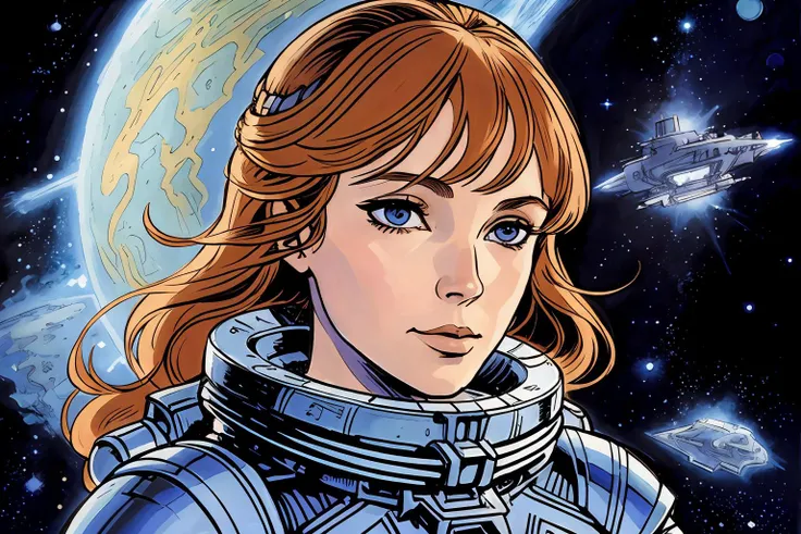 Valerian & Laureline Comic Style