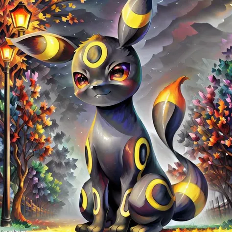 <lora:S1-Furry-Eeveeution:1.0>, Furry-Eeveeution, (by leonid afremov:1.6), by vincent van gogh, abstract, solo focus, (male:1.2), ((dark grey male feral umbreon)), [[dark grey umbreon ears]], ((big)) long poofy umbreon tail, cute, (realistic anime eyes:1.4...