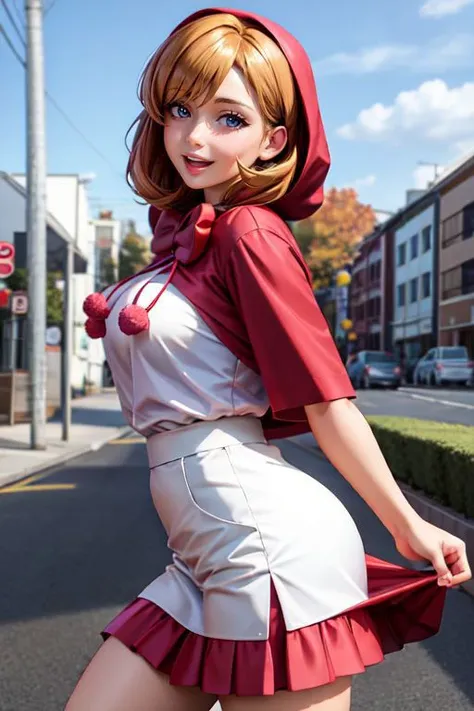 <lora:add_detail:0.5>, <lora:LowRA:0.25>, masterpiece, best quality, <lora:bbh:0.85>,bbh, realistic, (curly ponytail:0.5), (hair color color mustard:0.5), happyness, (wearing a sexy outfit:1.1), (Walking, pretending to carry a baby animal:0.5)