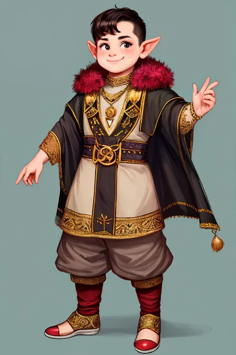 (full body) ([berber|eurasian] style:1.25) (male) (halfling:1.2) (oracle:1.2) (fur outfit:1.25) (study:1.25) (dynamic pose) (mis...