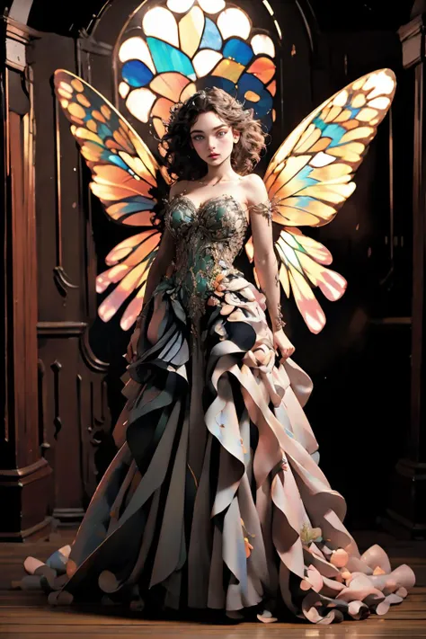 full body shot, backlit
<lora:lifu_10:0.7>,super high resolution,best quality,Photos,4k,(Realistic:1.2),lifu,
Background is a gigantic stained glass window
S189_SarahBustani with huge wings ,dress ,feathered wings, strapless dress ,pink wings, surrounded b...