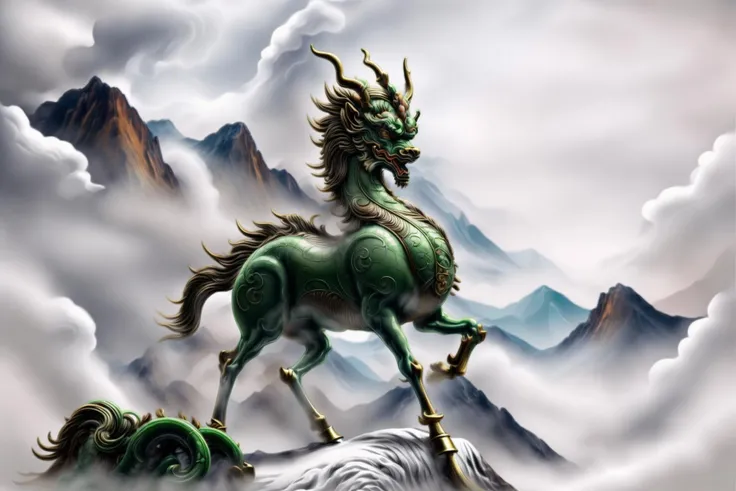 神兽麒麟|Divine Beast Qilin