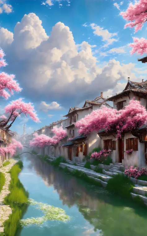 Ancient Chinese Scenery Background XL