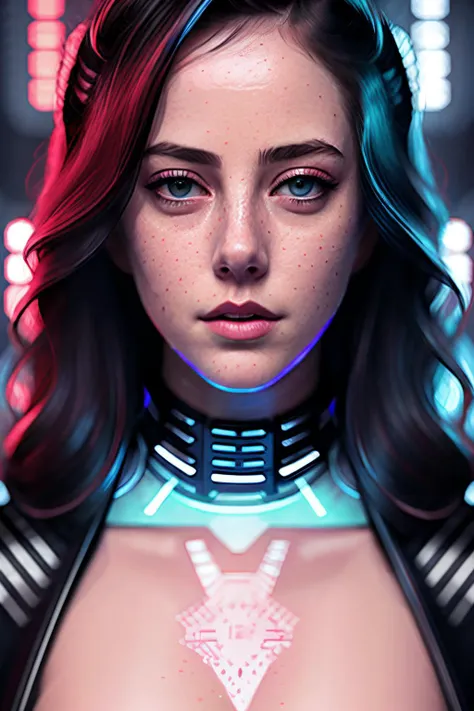 kayaScod2 in cyber neon lighting, futurism, intricate futuristic jewelry accessories, cyberpunk glossy white latex turtleneck, hyper photorealistic, crispy quality, digital photography, trending in artstation, trending in pinterest, cinematic, 4 k ultra hd...