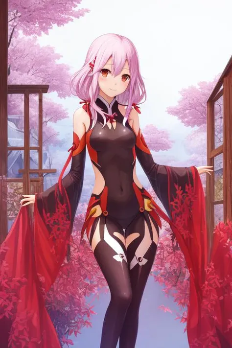 yuzuriha inori,  1girl, solo, <hypernet:everything:1>, best quality, highly detailed