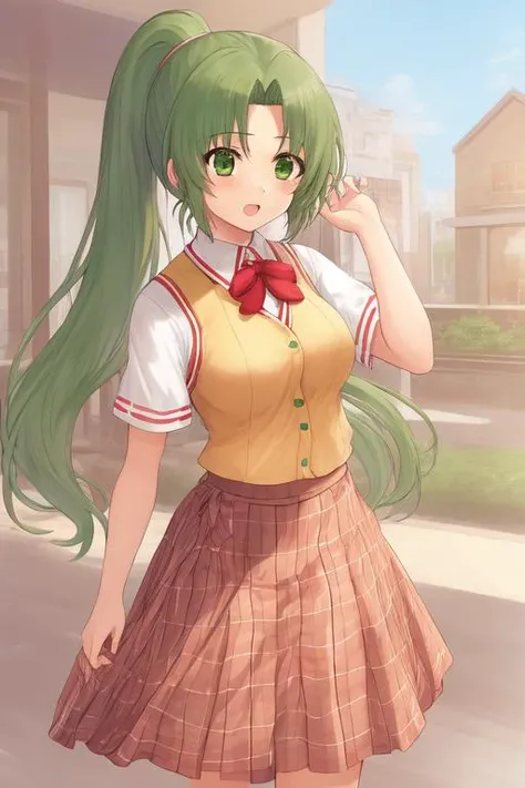 sonozaki mion, 1girl  <hypernet:everything:1>, best quality, highly detailed