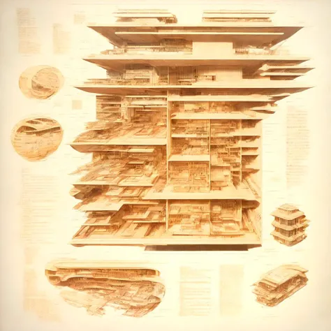 anime, detailed "1970" style cutaway, technical plans (CutawaySeventy style:1)  <lora:djzCutawaySeventy:0.8>