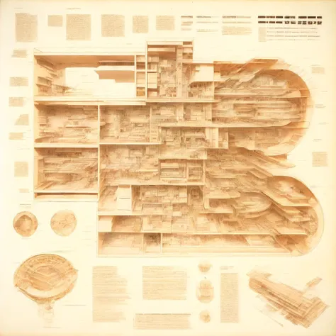 anime, detailed "1970" style cutaway, technical plans (CutawaySeventy style:1)  <lora:djzCutawaySeventy:0.8>