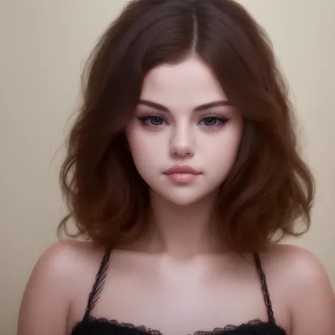 Selena Gomez (masterpiece, best quality) ( full body), ,masterpiece, beautiful detailed eyes, looking at viewer, detailed beautiful face,  extremely detailed, high, 1girl, black hair, long hair, best quality, closed mouth <lora:Selena Gomez:1>,