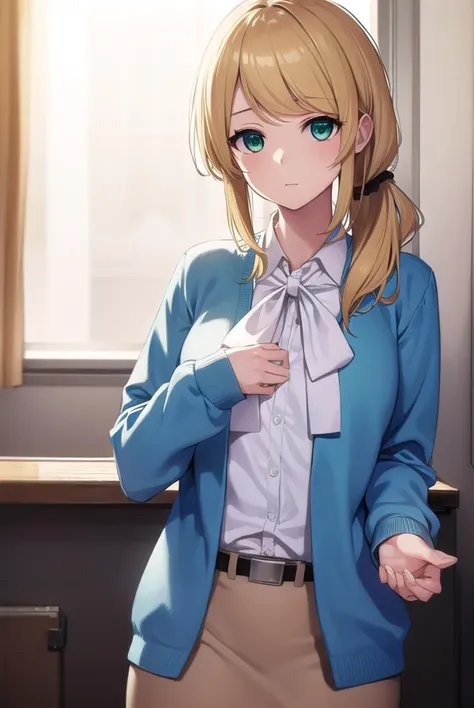 ellenbaker, <lyco:ellenbaker-lyco-nochekaiser:1>,
ellen baker, blonde hair, (green eyes:1.5), long hair, ponytail, scrunchie,
br...