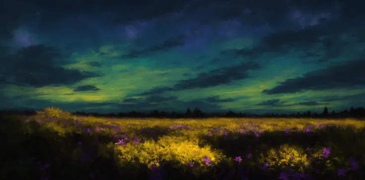 a wonderful sky, 4k, highquality,
, <lora:aofks - AnatoFinnstark:0.5>, <lora:jkrz - JakubRozalski:0.35>, [yellow theme:violet theme:0.8], green theme:0.7, <lora:more_details:0.2>, <lora:LowRA:0.5>