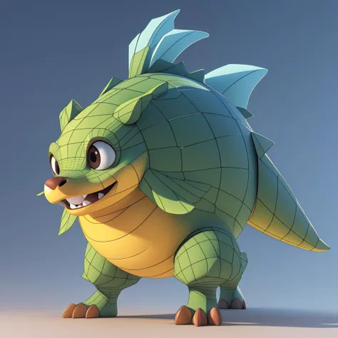 Creature: shiny schleemhog, (3D:1.5) Pixar style