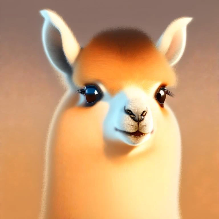 a cute alpaca with a big nose, llama portrait, wild fluffy llama portrait, alpaca, daniela uhlig, lama, portrait of a llama, llama anthro portrait, dating app icon, llama, lama with dreadlocks, adorable digital painting, llama angel of sunrise, llama all t...