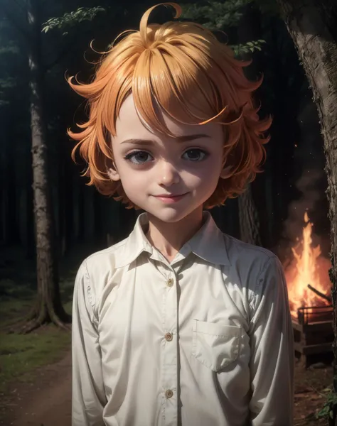 (masterpiece, top quality, best quality, official art, beautiful and aesthetic:1.3,photorealistic:1.6),  cute:1.5,  <lora:more_details:0.5>,( solo:1.3), 1girl:1.3, beautiful face:1.3, close up,
emma, neverland,  <lora:Emma:0.6>, 1girl, solo, emma, neverlan...