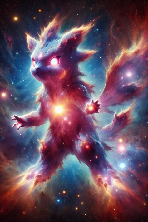 martius_nebula bright proton pokemon <lora:Cosmic_Nebula_Style:1.0>