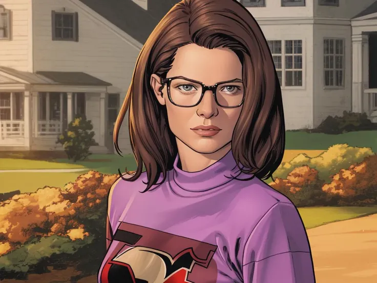 man, clark kent, woman, lois lane, casual clothing, detailed, masterpiece, absurdres, best quality, cowboy shot, Clay Mann <lora:clayMannLoRA-000020:0.75>