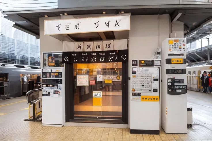東京駅 東海道新幹線18･19番線ホームにかつてあった立食そば屋
