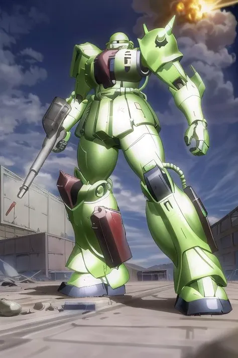 MS 06F Zaku II | Mobile Suit Gundam 0079