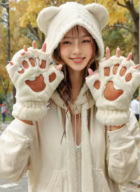 【XL】Cat Paw Gloves LoRA XL丨猫爪手套XL LoRA