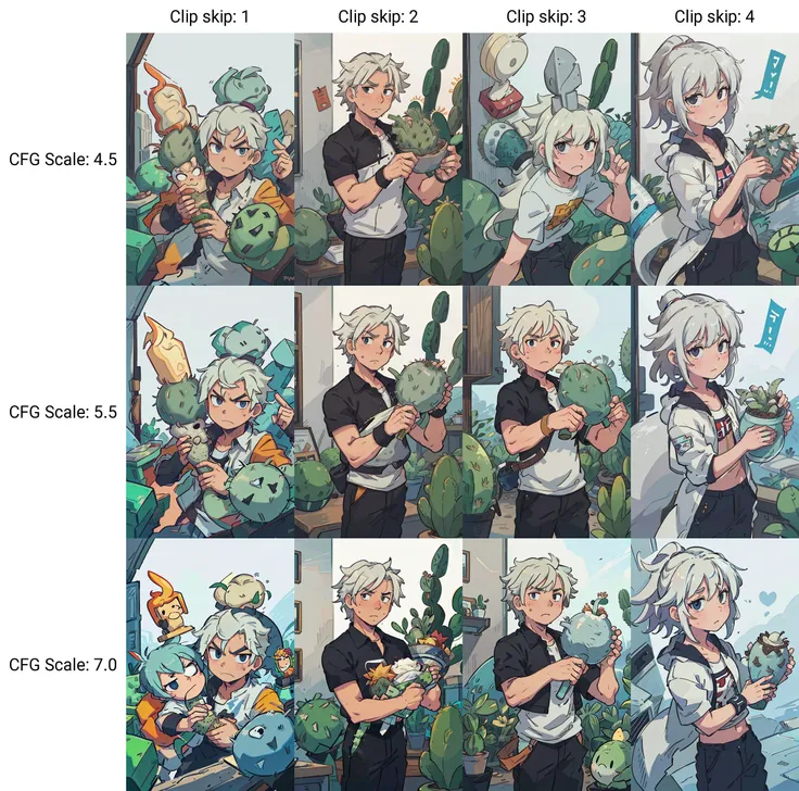 (best-quality:0.8), perfect anime photograph, guy fieri holding a cactus