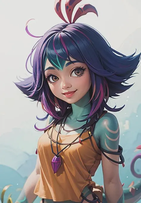 <lora:neeko:0.8>, neeko, smile, looking at viewer, happy, (masterpiece, best quality, detailed:1.3)