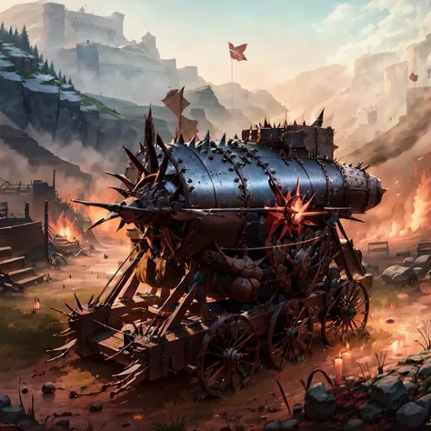 concept art   <lora:siegeengine:.85>, siegeengine, medieval