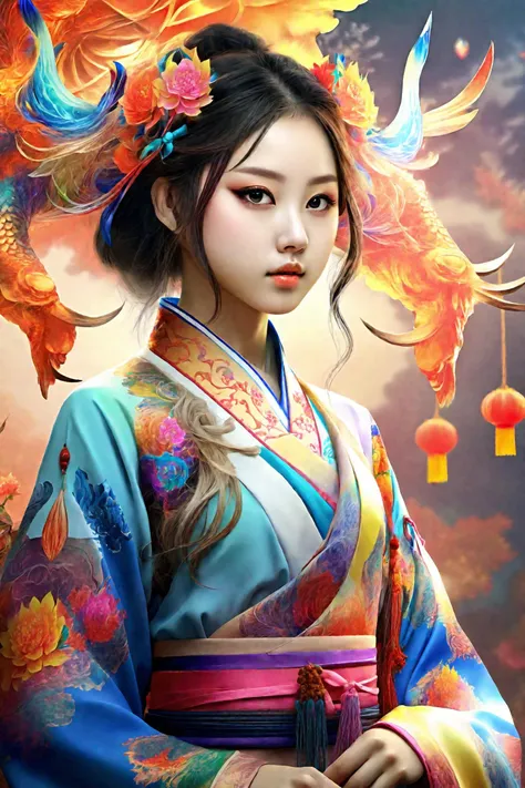 official art, highest details, beautiful and aesthetic, fractal art, colorful,
masterpiece, best quality, 1girl, <lora:kwFemale_Beta40-SDXL_v1:1>, chinese,waifu