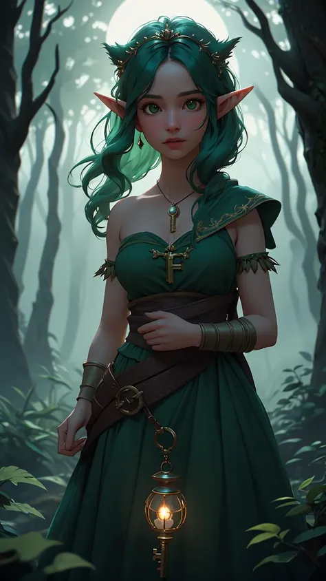 cinematic film still A lush, emerald forest bathed in the soft glow of moonlight. A young elf princess, guided by a wise old owl, embarks on a perilous journey to recover a stolen artifact that holds the key to saving her kingdom.
A captivating fantasy adv...