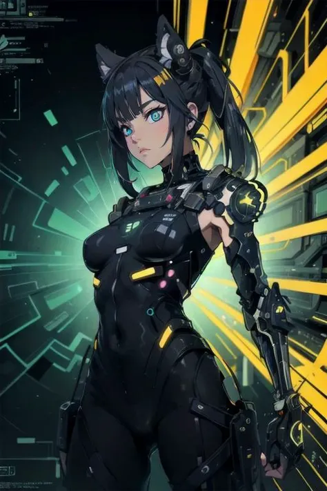 anime style , Psychedelic net dive, a cyber-surfer navigating through a web of neon-lit data streams, dodging digital obstacles with fluid grace
<lora:Cyberpunk_Anime:0.85> cyberpunk_anime