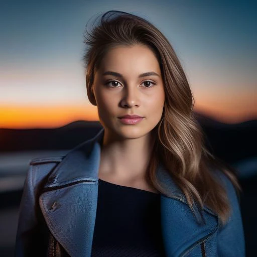 Raw photo  portrait of a young white woman, 8K, HDR, UHD, master composition, Hyperrealistic, perfect color balance., professional lighting, 8K, HDR, detailed, UHD, RTX, high detail, cinematography, photographed by Leica SL2 with 1.4 85mm lens.