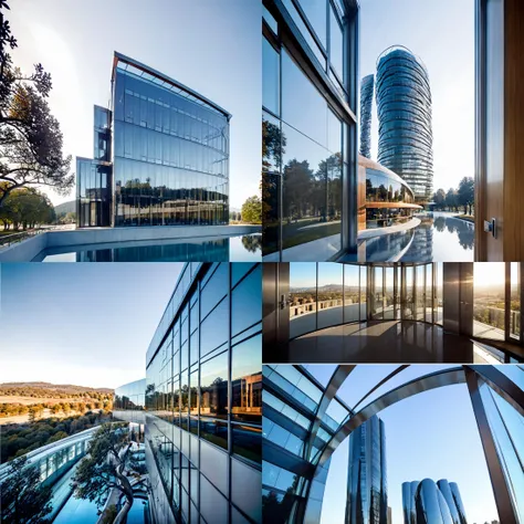 masterpiece, best quality,
The building looks like a giant twisted ribbon, curving and looping around itself. It is made of glass and steel, reflecting the light and the surrounding scenery. It has no windows or doors, only openings that lead to different ...